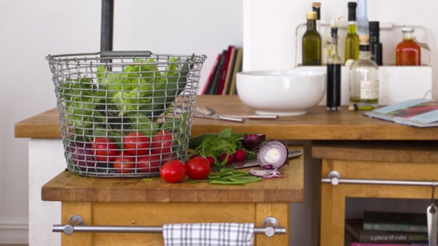 Schwedischer Drahtkorb aus verzinktem Stahl - [SCHÖNER WOHNEN]