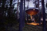 Ufo-Zimmer in Schwedens "Treehotel"
