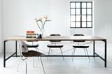 Tisch mit Recycling-Teakholz von Vipp - Bild 2