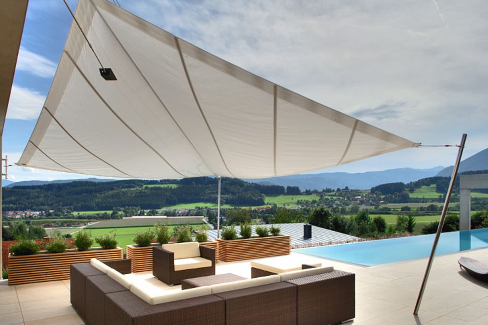 Sonnensegel für Terrasse und Balkon