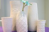 Vasen in Strickoptik von Annette Bugansky