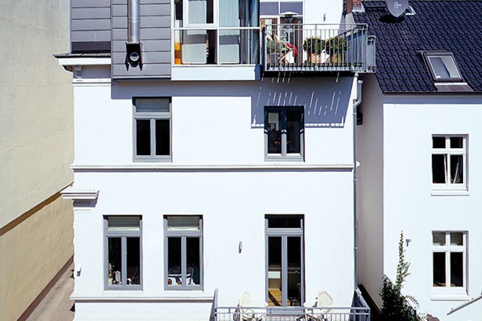 Neues Stockwerk aufs Haus gesetzt