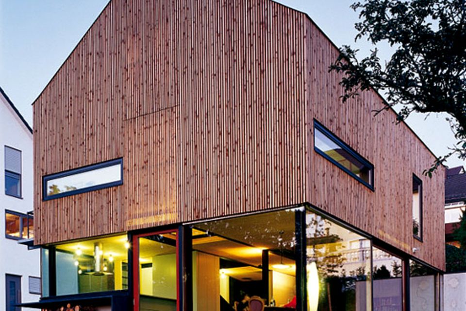 Einfamilienhaus aus Holz