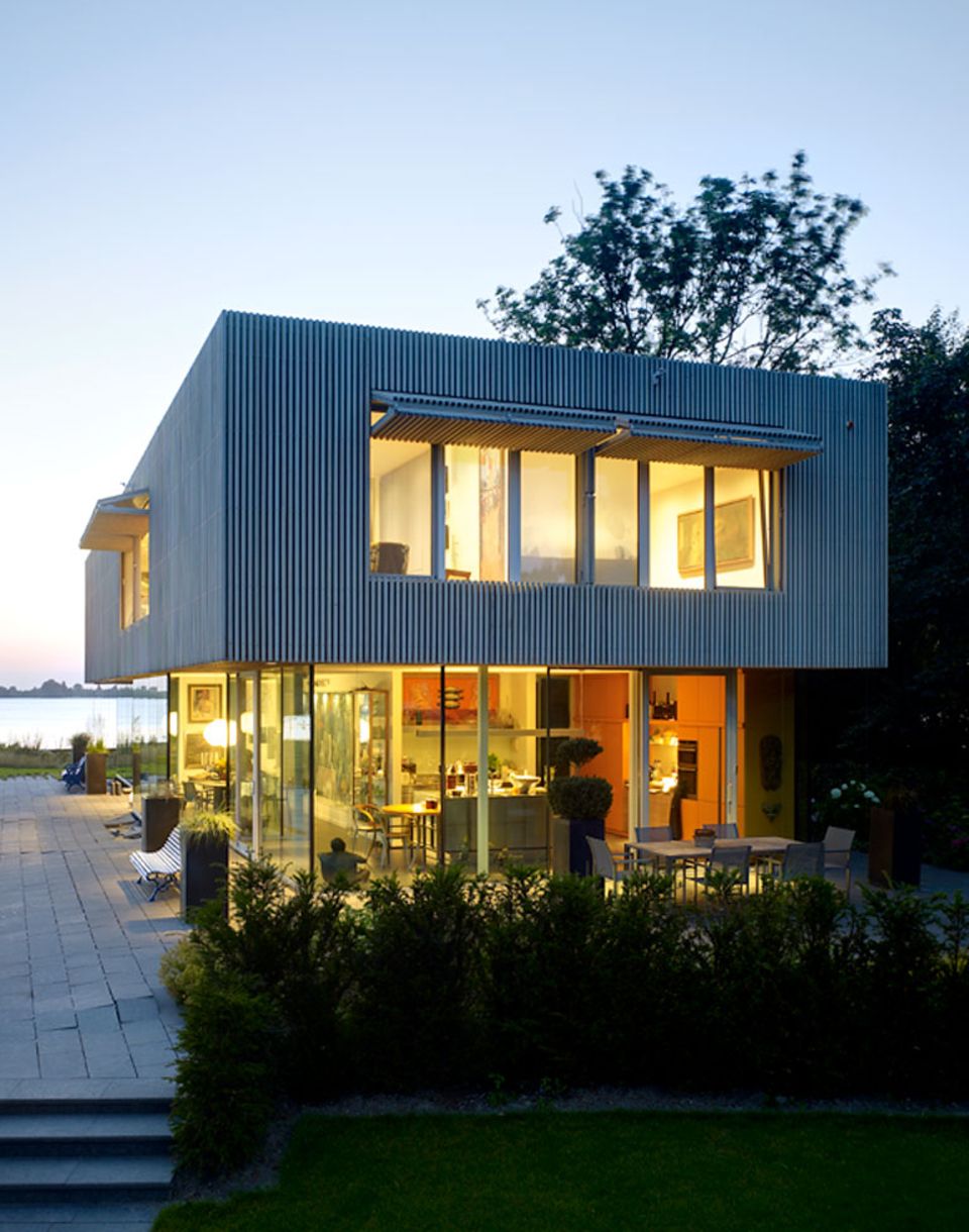 Architektenhäuser: Villa als Privatgalerie - [SCHÖNER WOHNEN]