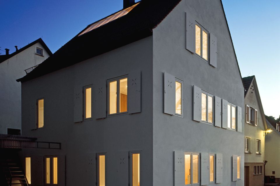 Architektenhäuser: Neubau mit Satteldach