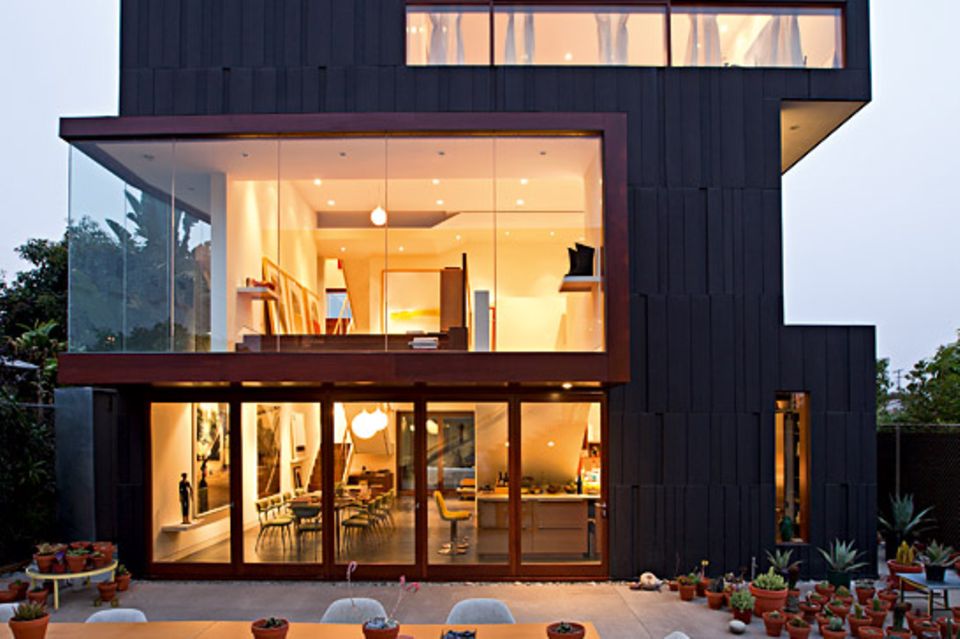 Architektenhäuser: Wohn- und Atelierhaus in Los Angeles