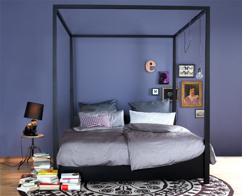 Edel: Schlafzimmer in Violett - Bild 9 - [SCHÖNER WOHNEN]