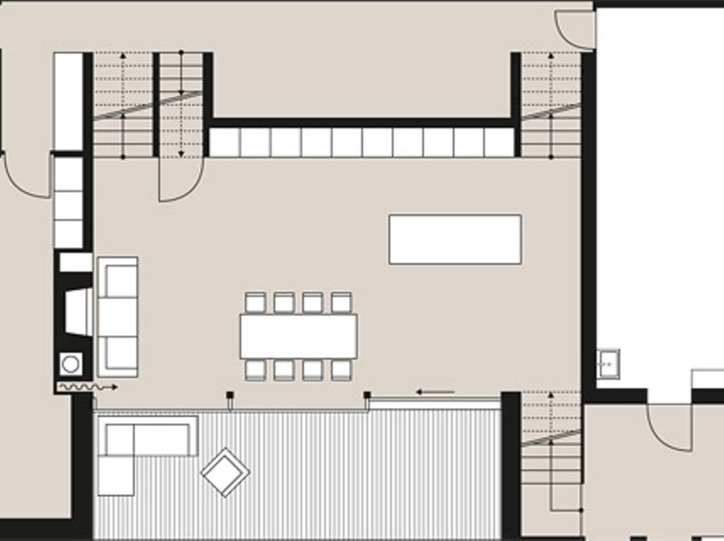 Grundriss vom Bungalow, Wohnfläche: 333 m² - Bild 16