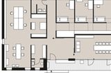 Grundriss vom Bungalow, Wohnfläche: 204 m² - Bild 10