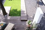 Geometrische Gartengestaltung