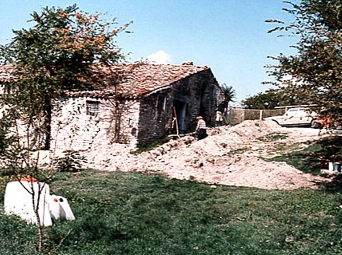 Vorher: Kleinteiliges Bauernhaus