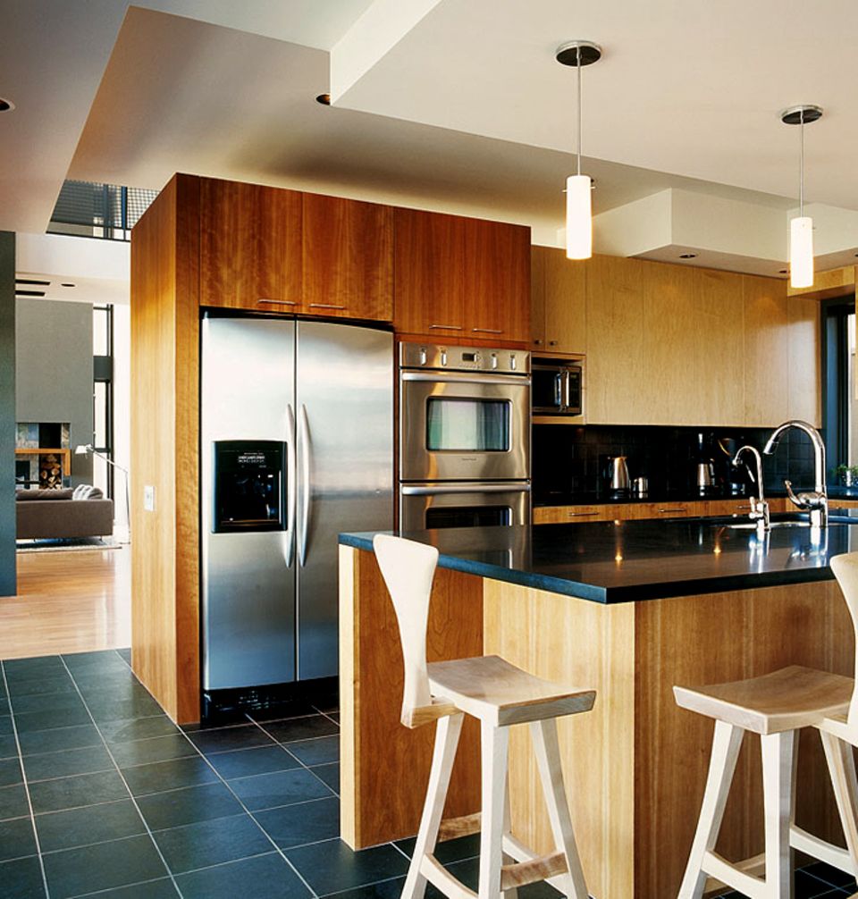 Architektenhäuser: Einladende Sitzecke in der Küche - Bild 6 - [SCHÖNER