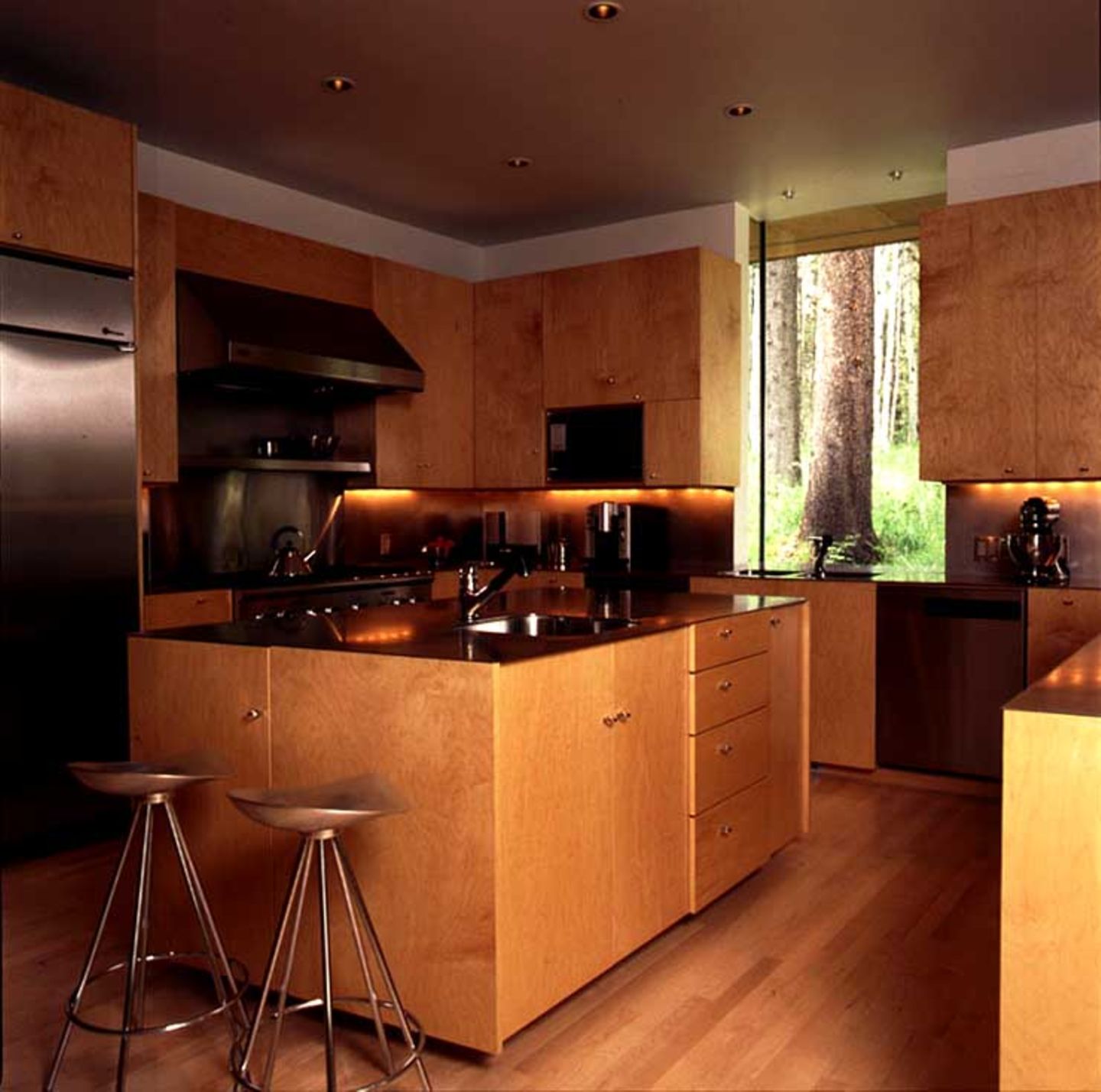 Küche aus Ahornholz