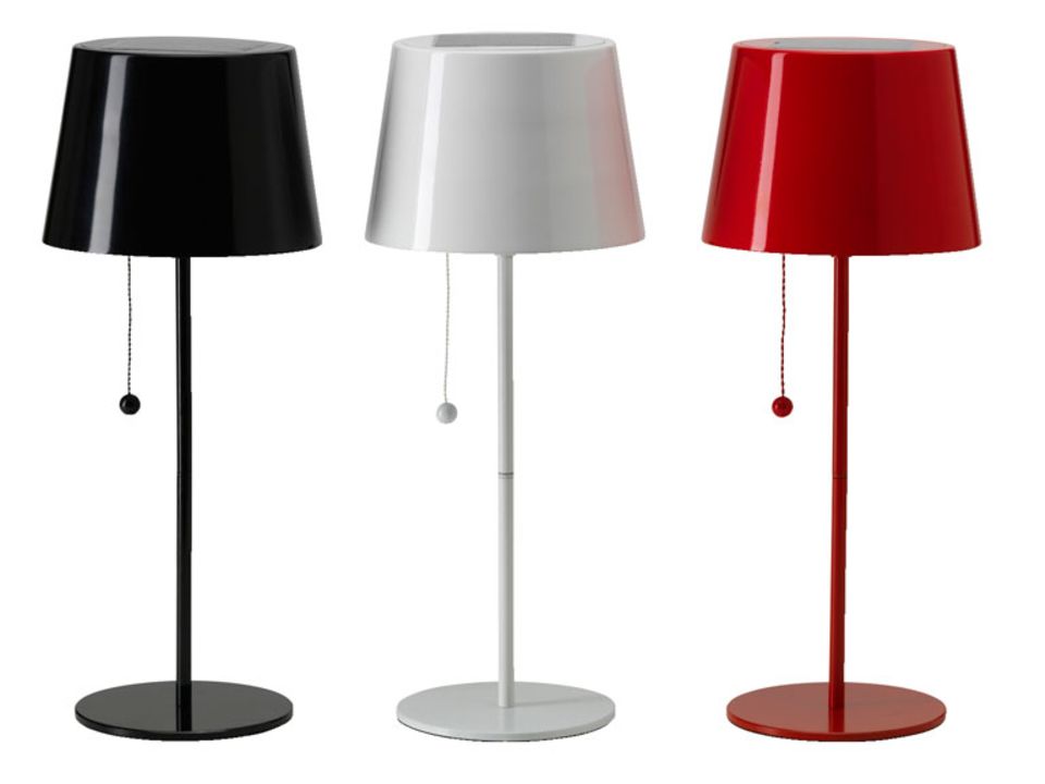 Solarlampe von Ikea