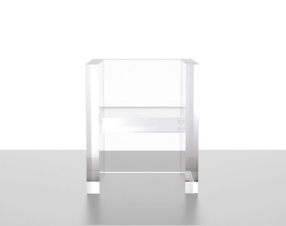 Stuhl "Invisibles" bei Kartell