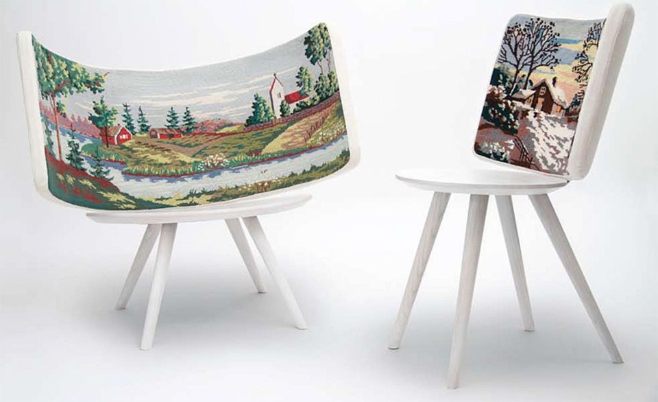 Stuhl "Idyll Chair" von Johan Lindsten