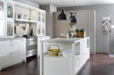 Weiß und wohnlich: Küche "Carré FS" von Leicht Küchen