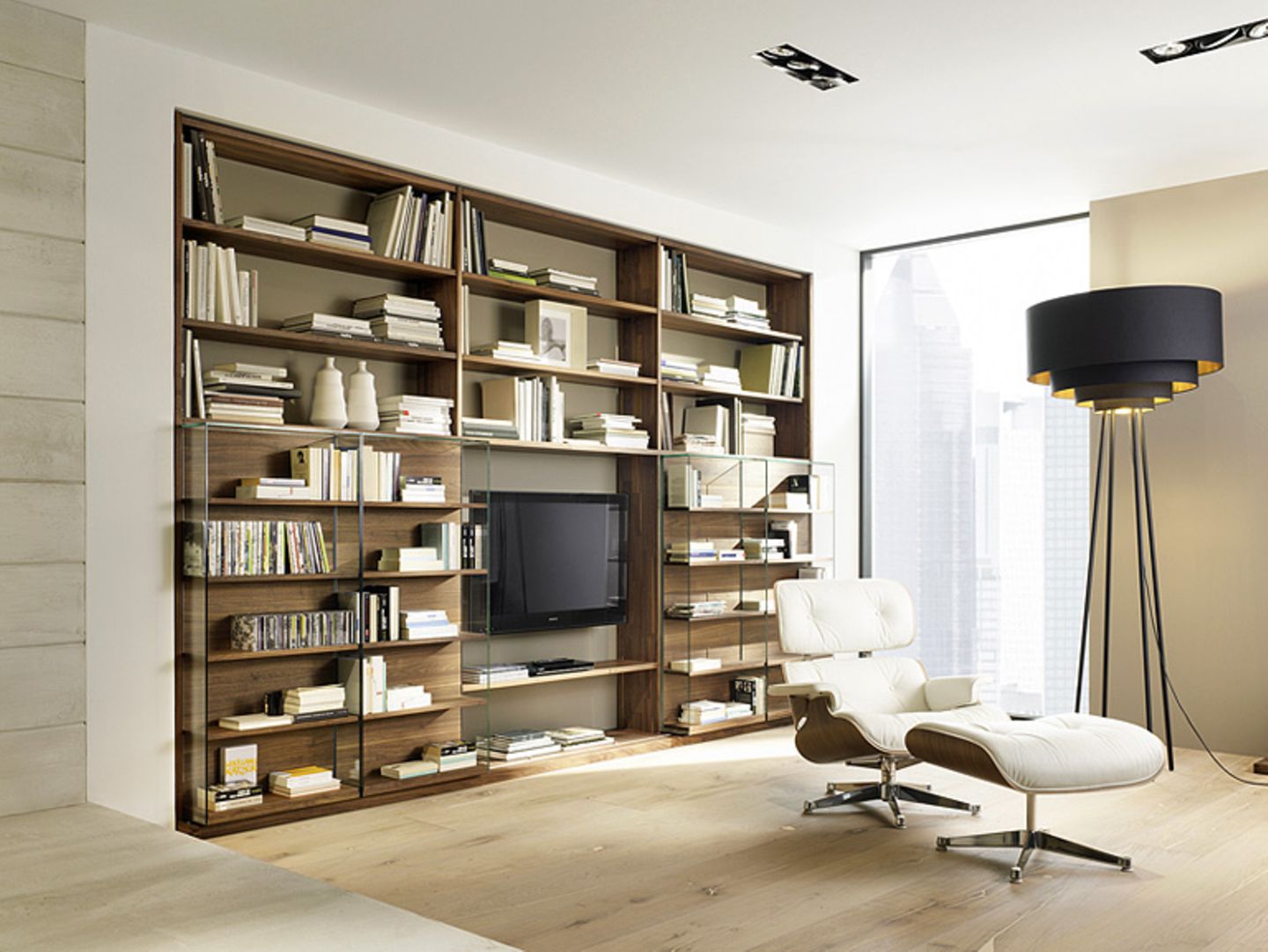 Wohnwand modern – die Schrankwand fürs Wohnzimmer