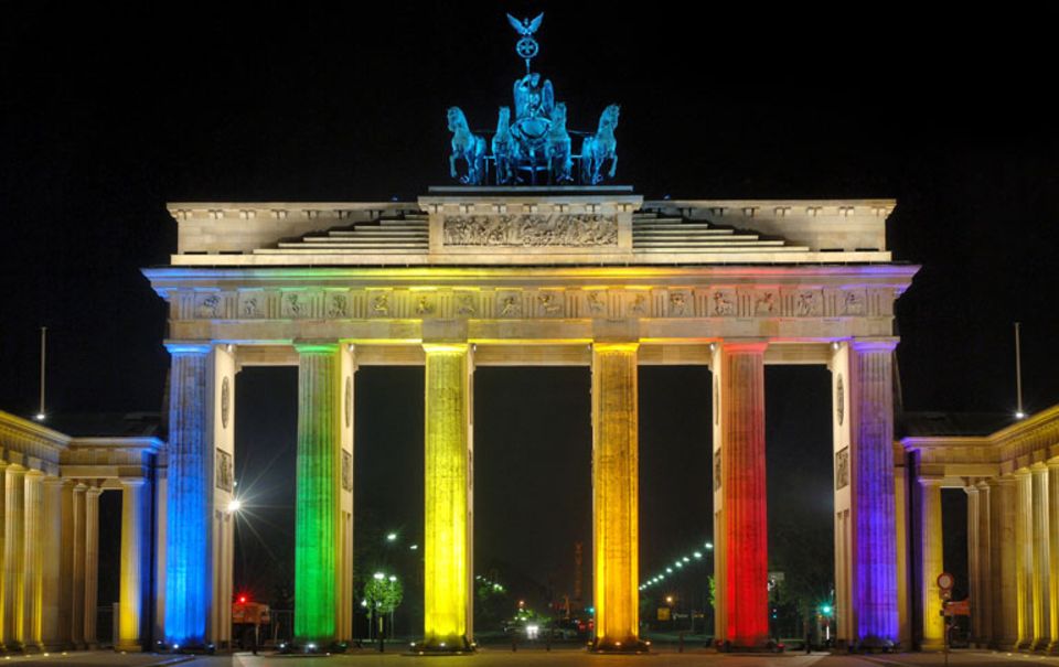 Lichtkünstler bringen Berlin zum Leuchten
