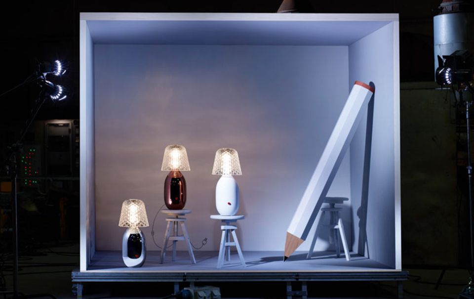 Jaime Hayón-Leuchte "Candy Light" bei Baccarat Jaime Hayón-Leuchte "Candy Light" bei Baccarat