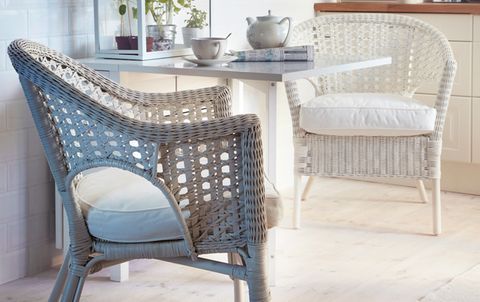 Rattansessel "Finntorp" bei Ikea [SCHÖNER WOHNEN]