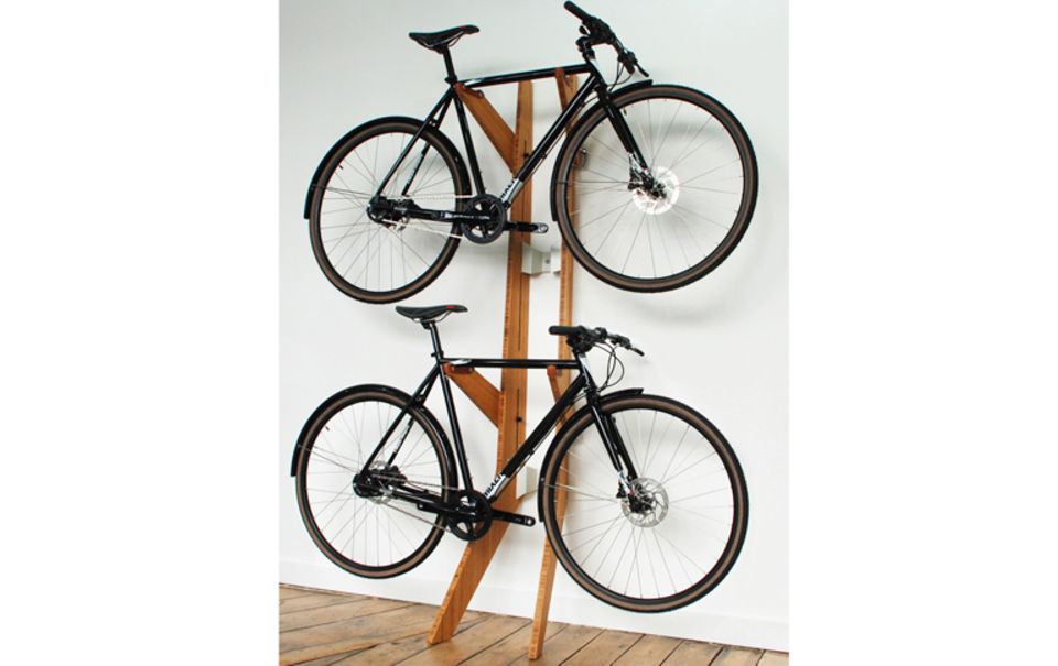 Zeig her dein Rad: Möbelkollektion für Fahrräder