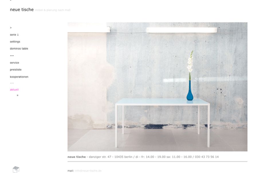 Tische und Sideboards bei "neuetische.de" Tische und Sideboards bei "neuetische.de"