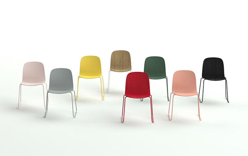 Stuhlserie "Visu" bei Muuto Stuhlserie "Visu" bei Muuto