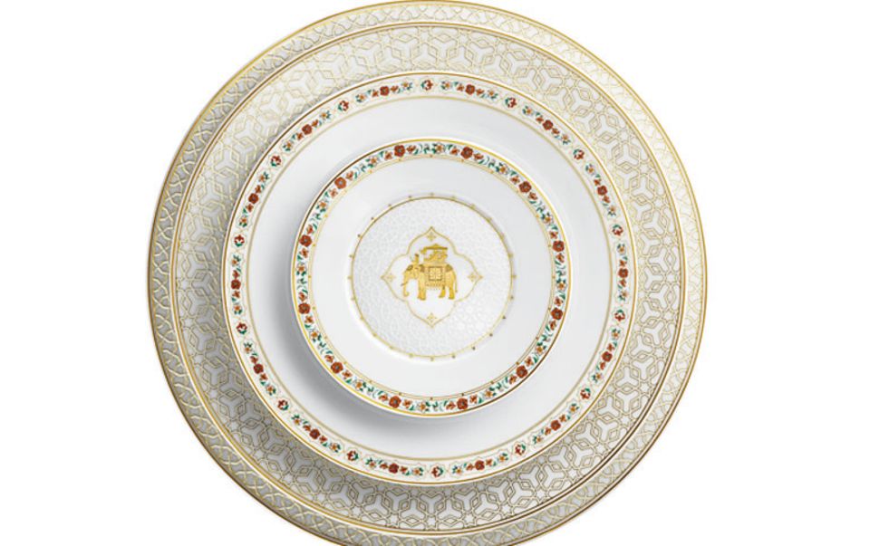 Fürstenbergs Porzellan-Dekor "Rajasthan" Fürstenbergs Porzellan-Dekor "Rajasthan"