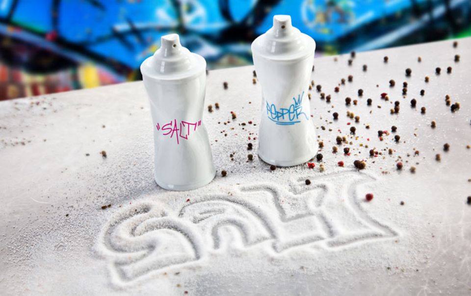 Gewürzstreuer "Spicy Grafitti" von Donkey Products