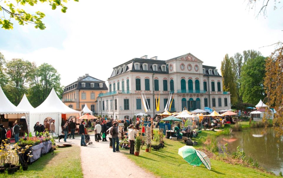 Gartenfest im Schlosspark Willhelmsthal bei Kassel