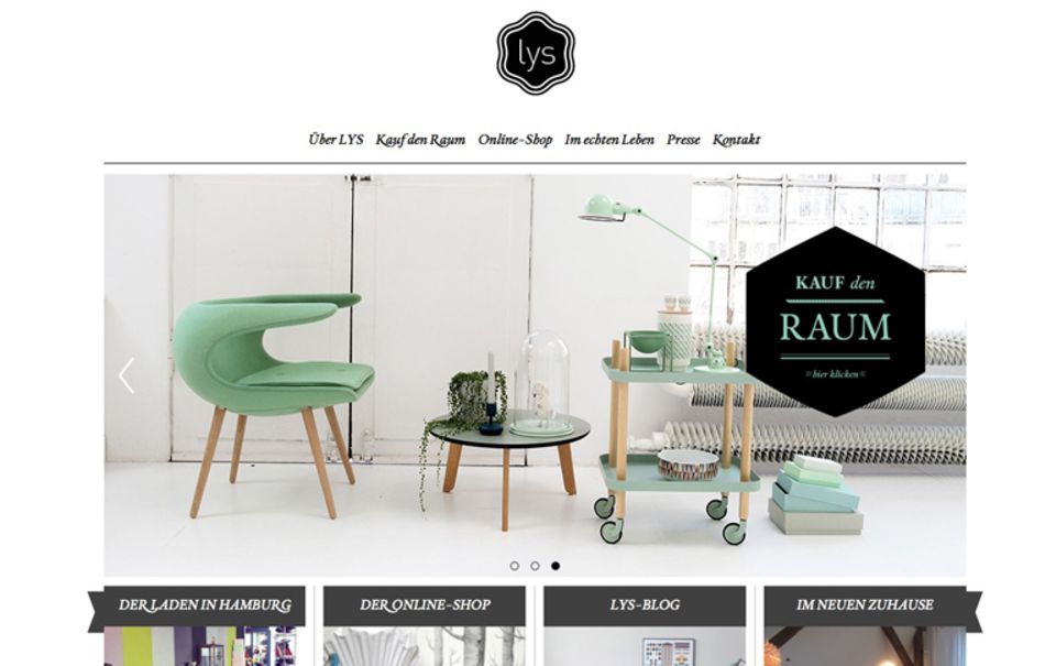 Lys Vintage mit neuer Website und größerem Online-Shop