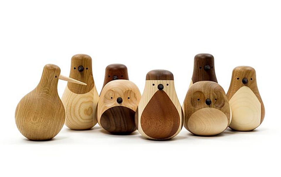 Deko-Objekte "Re-Turned" aus Holz von Lars Beller Fjetland