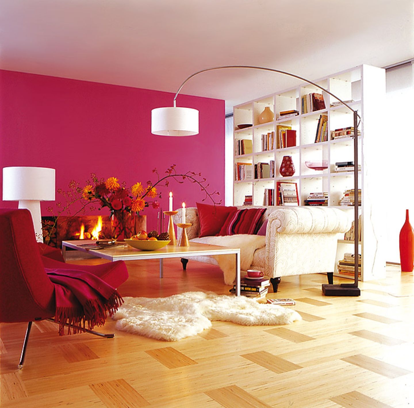 Pink im Wohnzimmer - Bild 16