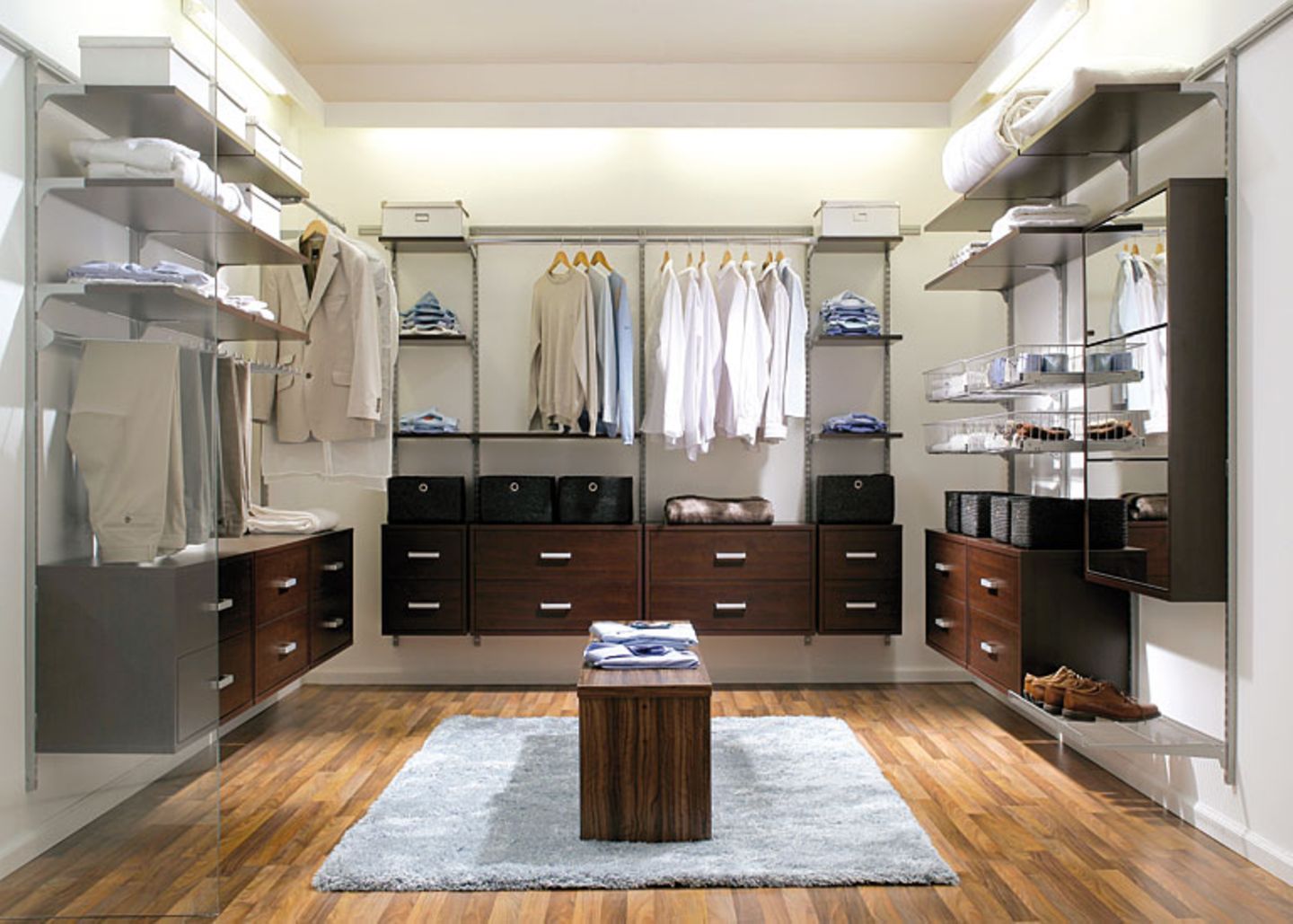 begehbarer kleiderschrank: "modular plus" von element system