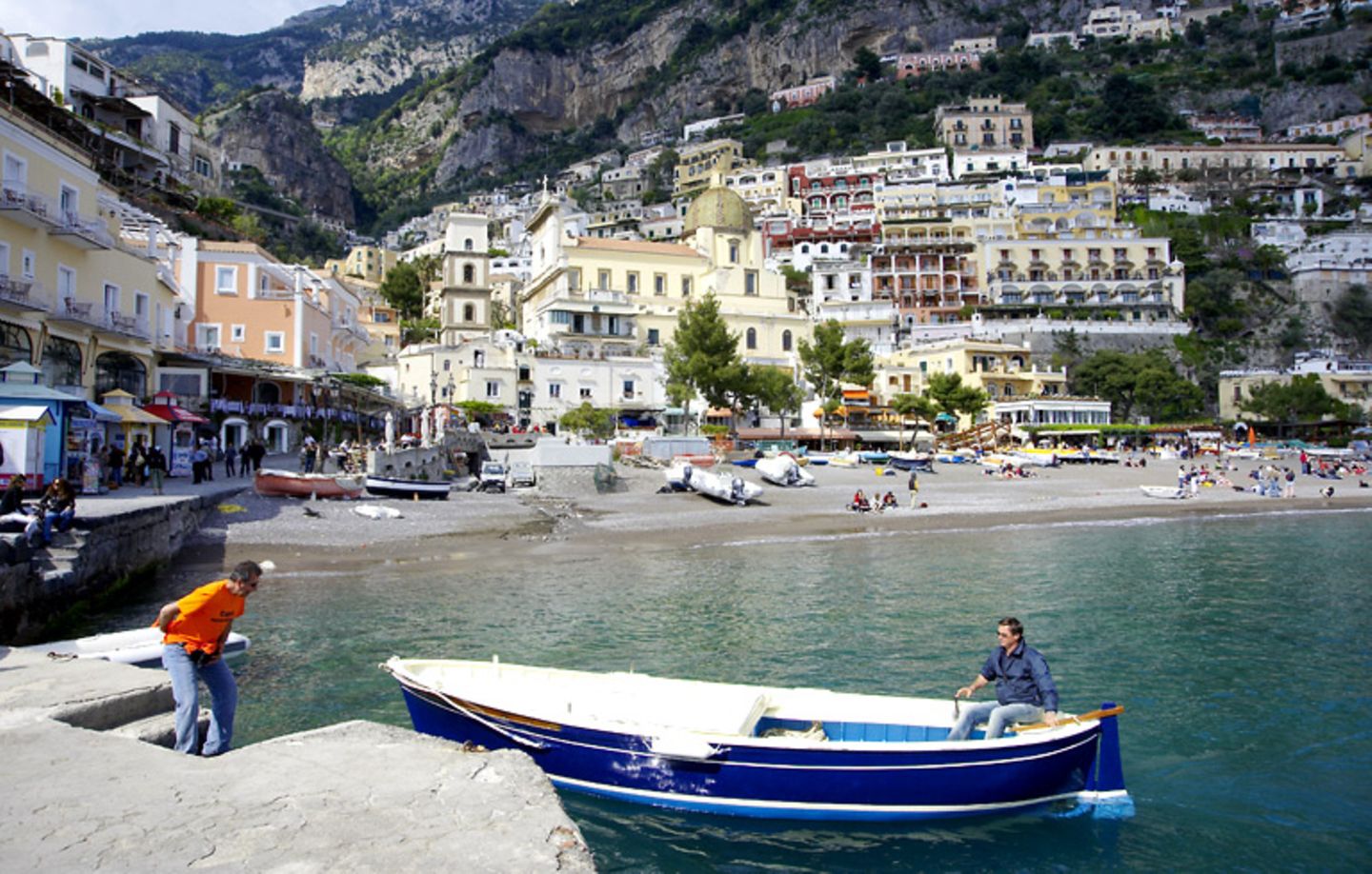 Positano an der Amalfi-Küste
