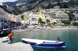 Positano an der Amalfi-Küste