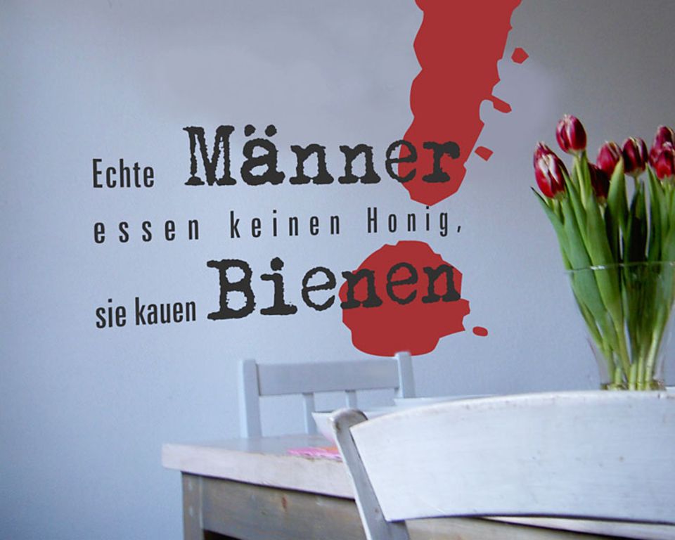 Worte für die Wand: "K045" von Silbensalon - Bild 26 - [SCHÖNER WOHNEN]