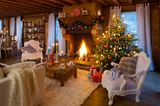 Weihnachten mit Kamin