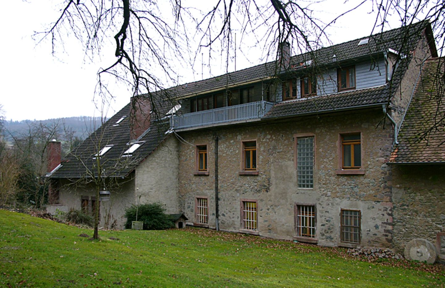 Ehemalige Mühle vor dem Dachausbau