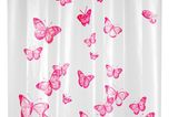 Duschvorhang mit Schmetterlingen