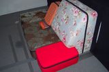 Re-Design: Sessel aus alten Koffern von Oliver Schübbe für Zweitsinn