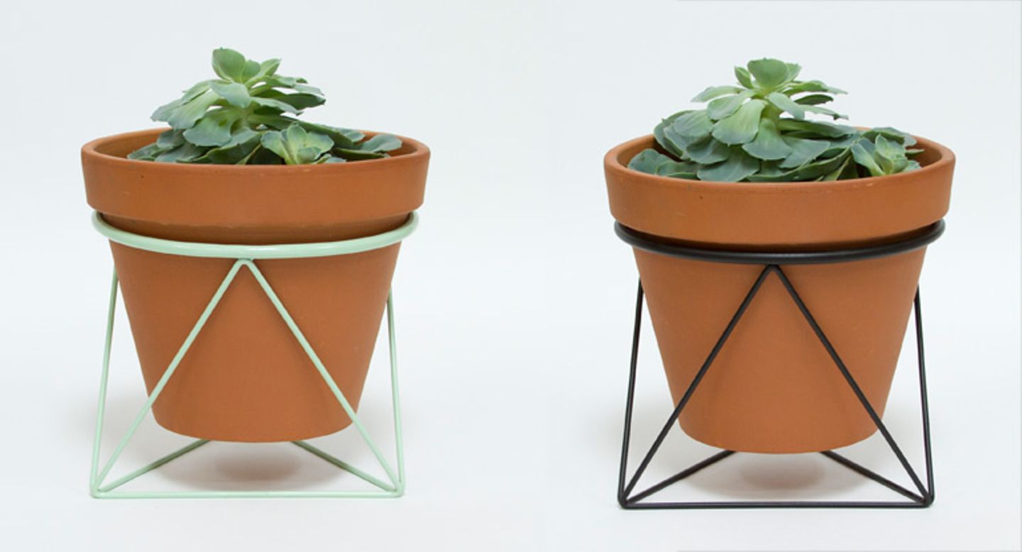Modernes Design für den Blumentopf