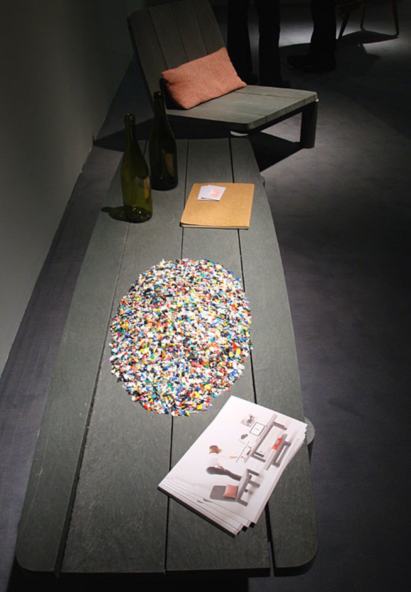 Kunststoff-Möbel "Recycling Plastic Range" von Julien Renault