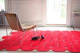 Pop-Art für den Boden: Kurzflorteppich "Ikea PS 2012"