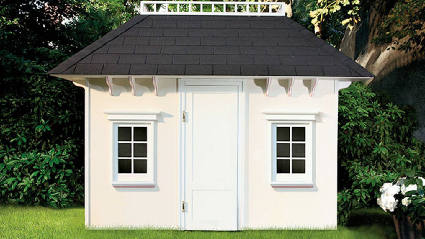  Exklusives Kinderspielhaus für den Garten - [SCHÖNER WOHNEN] Bildidee 