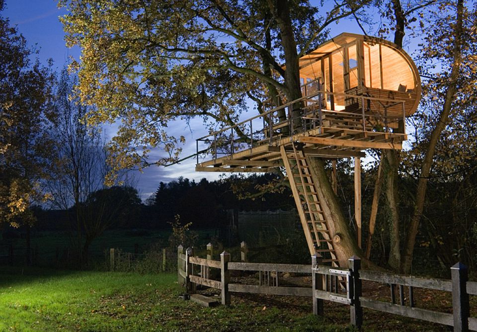 Baumhaus  nicht nur fr Kinder - [SCHNER WOHNEN]