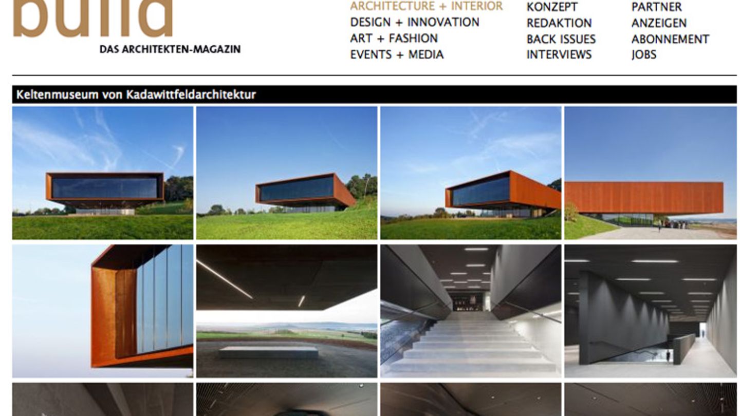 Keltenmuseum im Blick [SCHÖNER WOHNEN]