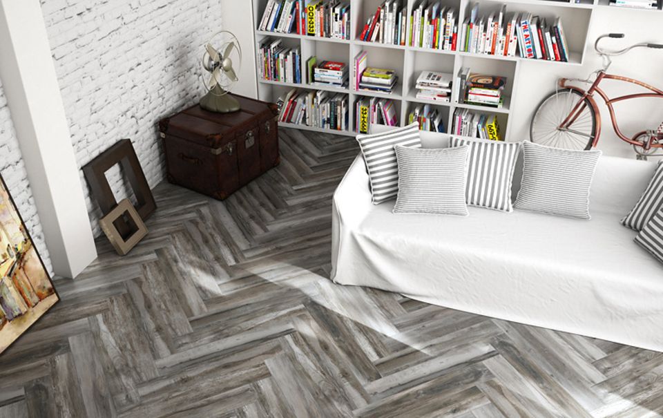 Fliesen mit Holz-Dekor richtig verlegen - Bild 21 - [SCHÖNER WOHNEN]