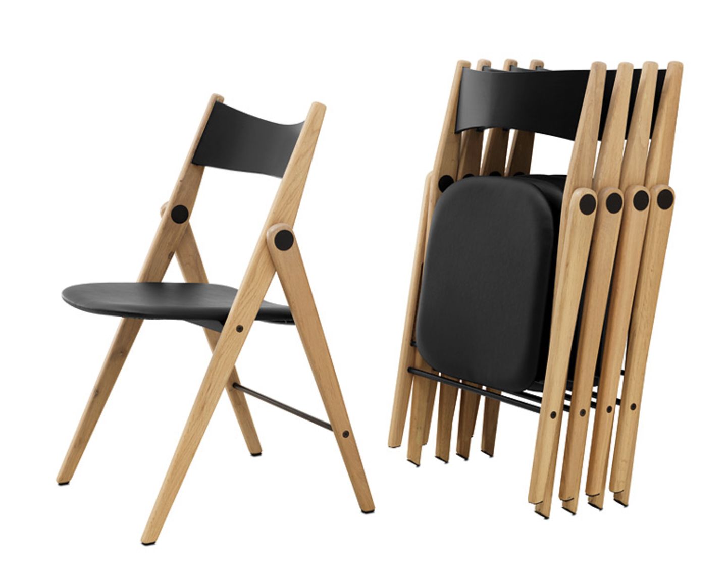 Klappstuhl "Oslo" von Bo Concept - [SCHNER WOHNEN]